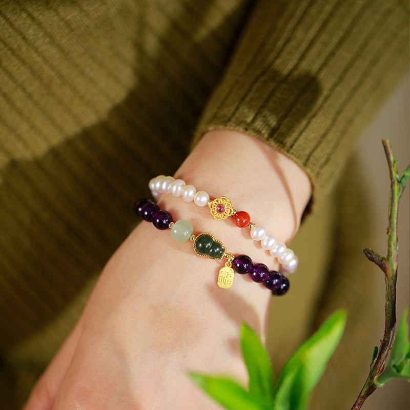 Amethyst Elegance Bracelet